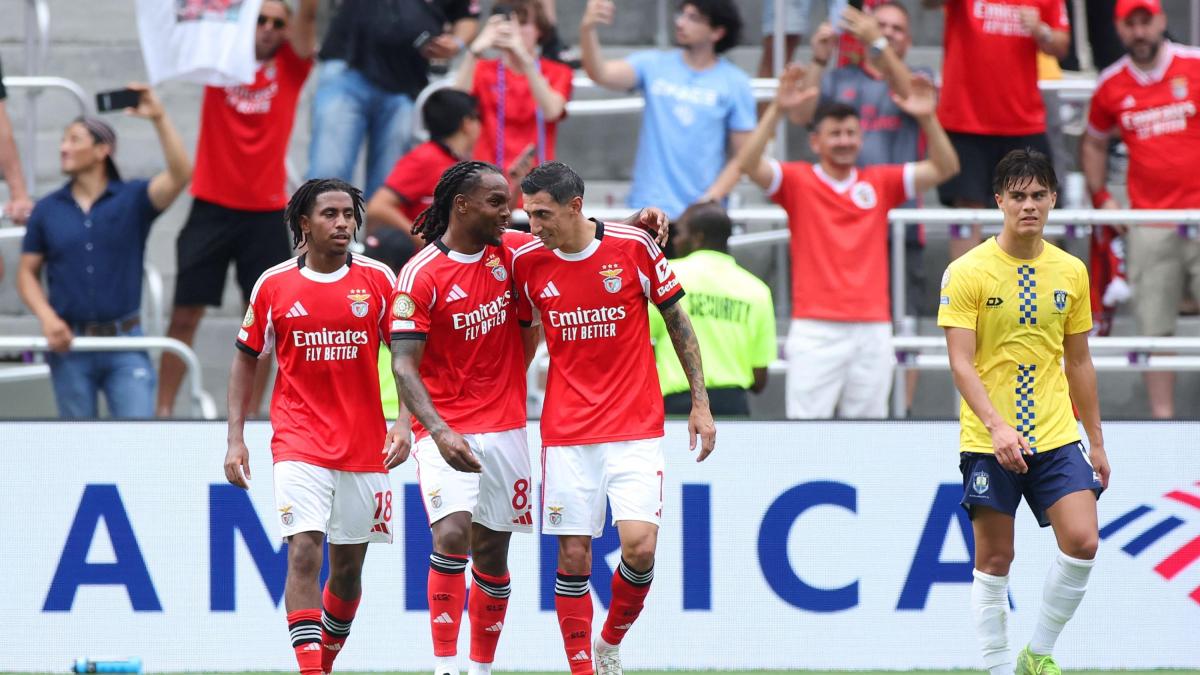 Benfica Auckland, le pagelle: Di Maria glaciale, 7. Zhou non molla: 6,5 Benfica Auckland, le pagelle: Di Maria glaciale, 7. Zhou non molla: 6,5