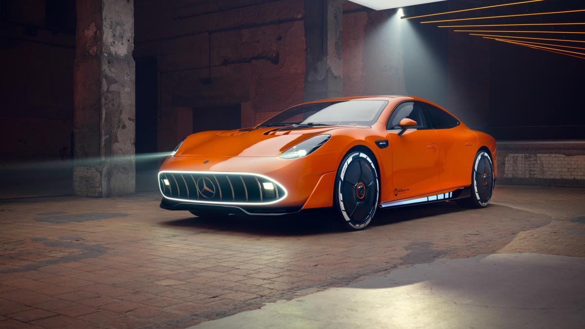 Mercedes Amg Concept Gt XX: 1.360 Cv per l Mercedes Amg Concept Gt XX: 1.360 Cv per l