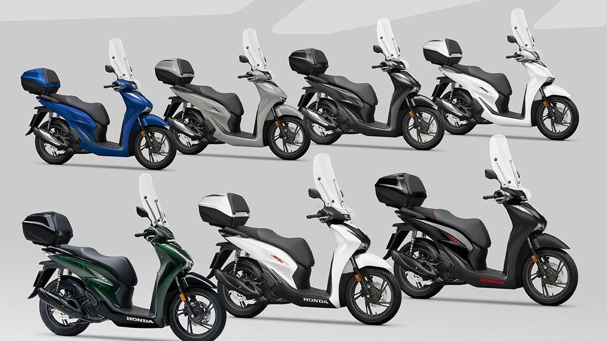 Honda SH 125i e “gli sfidanti”: cinque scooter a ruota alta Honda SH 125i e “gli sfidanti”: cinque scooter a ruota alta