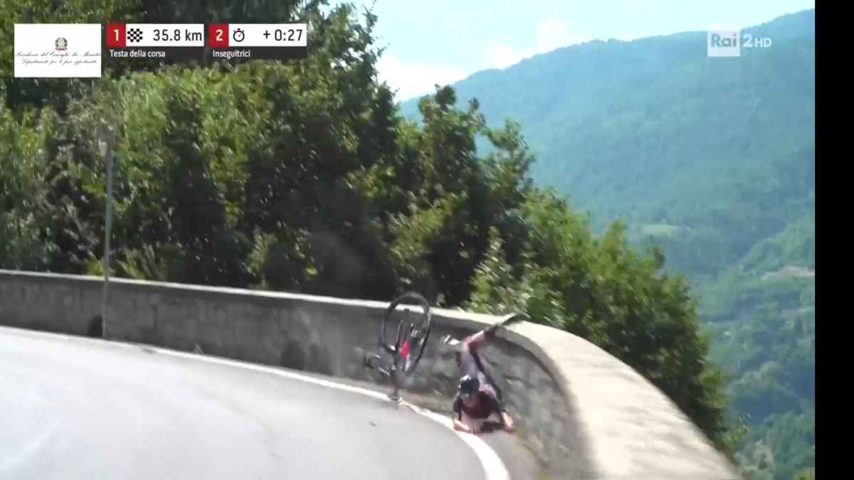 Campionati Italiani, tremenda caduta per Vittoria Guazzini: "Ma non è nulla di grave" Campionati Italiani, tremenda caduta per Vittoria Guazzini: "Ma non è nulla di grave"