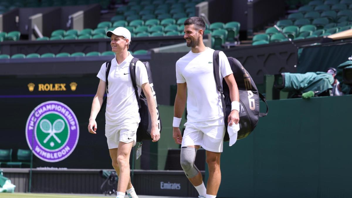 Dalla clamorosa rimonta in Davis alle due sfide a Wimbledon: i precedenti tra Sinner e Djokovic Dalla clamorosa rimonta in Davis alle due sfide a Wimbledon: i precedenti tra Sinner e Djokovic