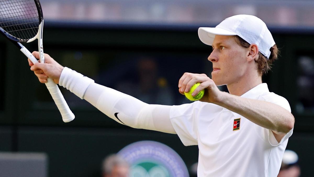 Sinner può abbattere a Wimbledon l Sinner può abbattere a Wimbledon l