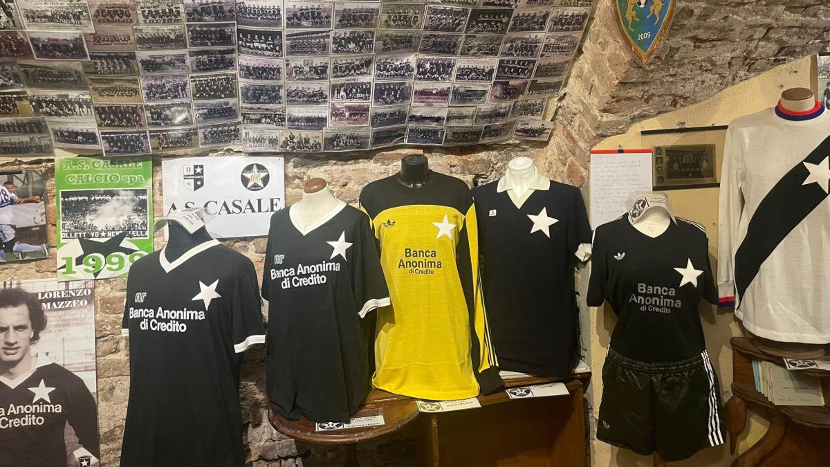 Che sorpresa a Casale: sotto la krumineria un museo del calcio da non perdere Che sorpresa a Casale: sotto la krumineria un museo del calcio da non perdere