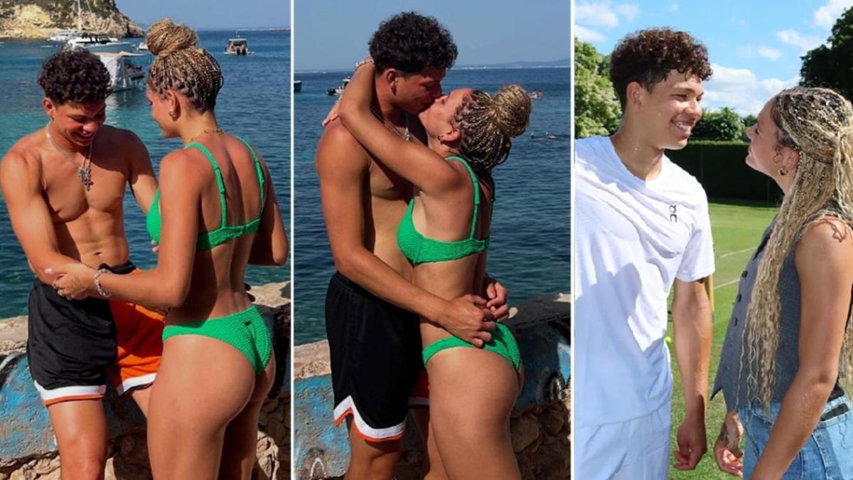 Ben Shelton si consola in vacanza al mare con la fidanzata Trinity Rodman Ben Shelton si consola in vacanza al mare con la fidanzata Trinity Rodman