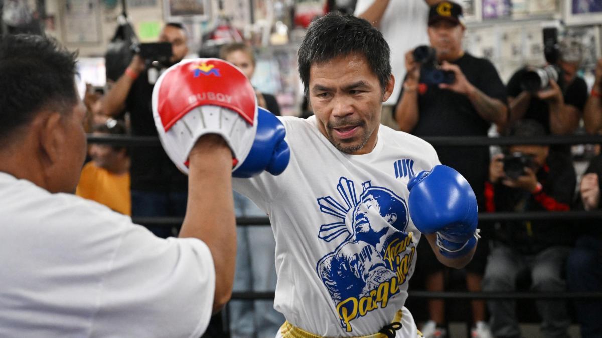 Ci siamo: Manny Pacquiao a 46 anni sul ring per un mondiale. "Sfida a Padre Tempo" Ci siamo: Manny Pacquiao a 46 anni sul ring per un mondiale. "Sfida a Padre Tempo"