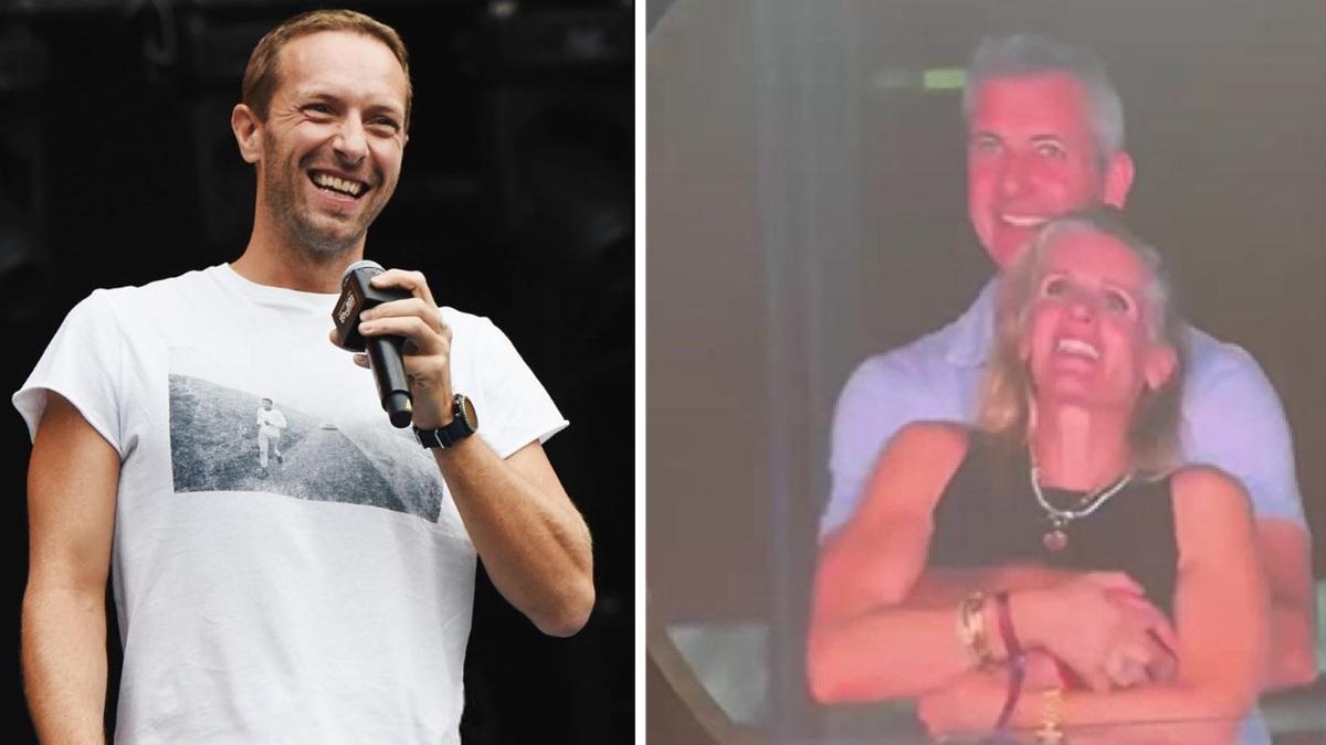 Concerto dei Coldplay, coppia si nasconde dalla kiss cam: amanti o solo timidi? Il video è virale