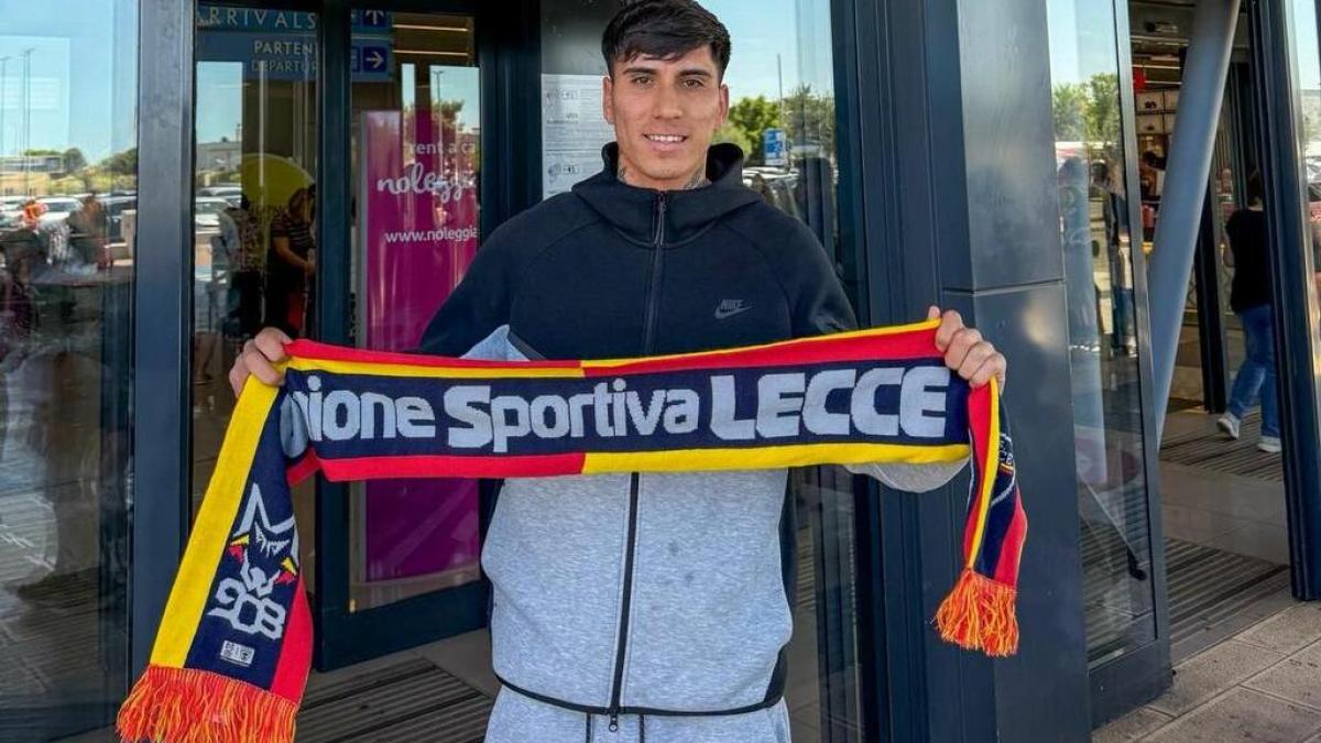 lecce visite e firma per perez di francesco ha il suo jolly
