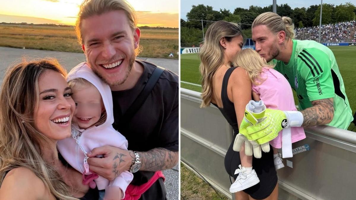Diletta Leotta con la figlia Aria Rose da Loris Karius: "Felicità". Le foto