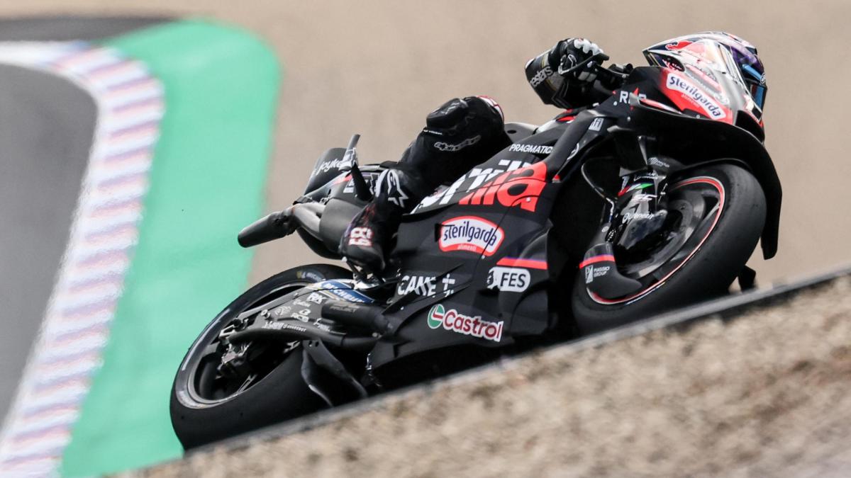 motogp il ruggito di martin sono tornato alla mia vita e il feeling con l aprilia cresce