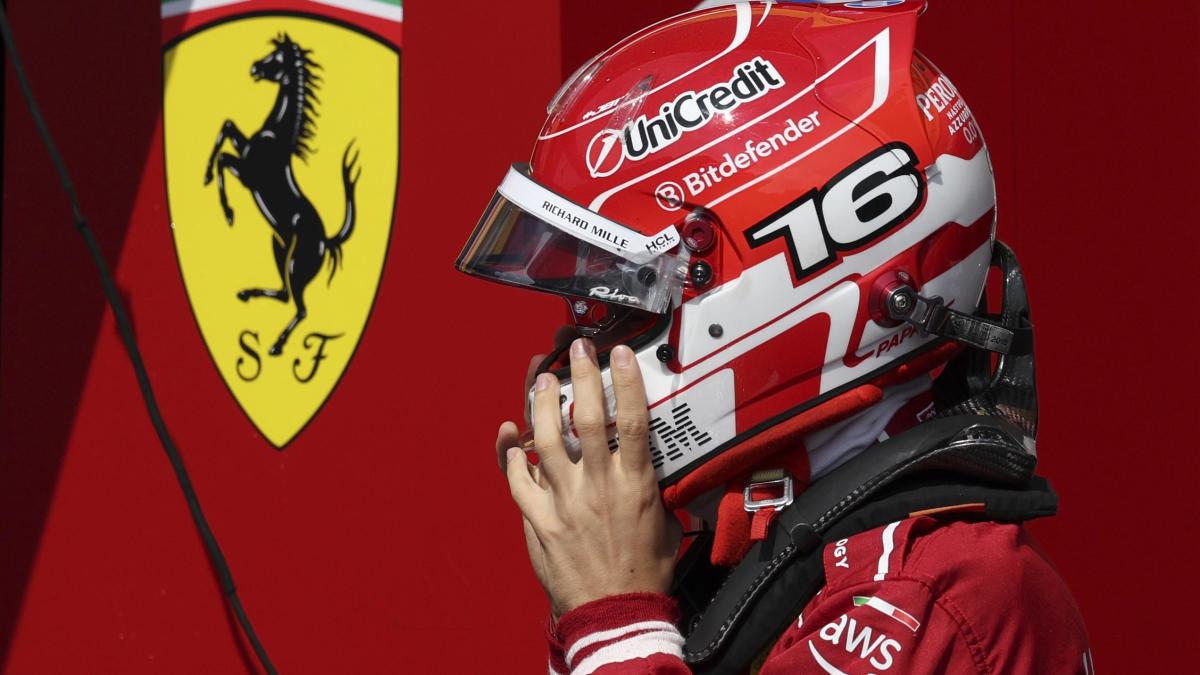 Leclerc, team radio stizzito all Leclerc, team radio stizzito all