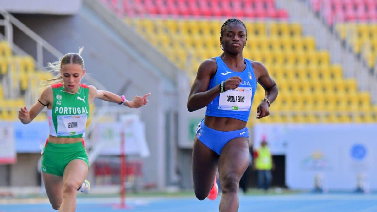 Doualla: "Dormo 10 ore e amo i fast food. Jacobs? Preferisco gli sprinter più aggressivi" Doualla: "Dormo 10 ore e amo i fast food. Jacobs? Preferisco gli sprinter più aggressivi"