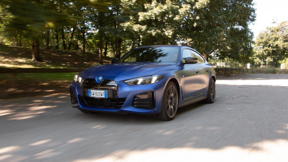 bmw i4 m50 l elettrica da 544 cv con prestazioni da m vera prova e prezzi