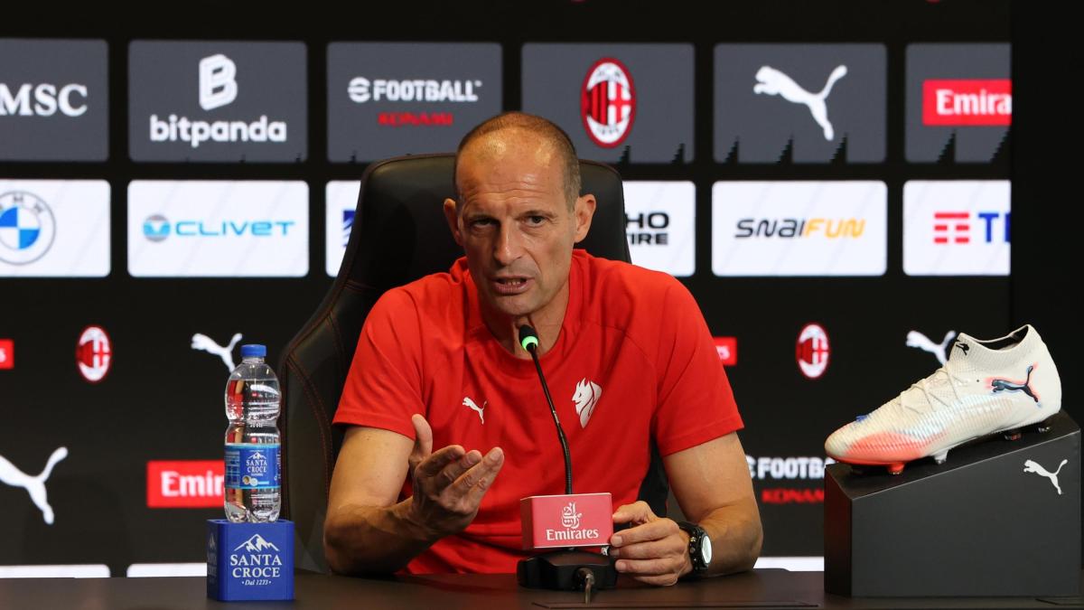 Milan, Allegri: "Contento della rosa, dobbiamo solo lavorare". E intanto Gimenez manda ko Jashari Milan, Allegri: "Contento della rosa, dobbiamo solo lavorare". E intanto Gimenez manda ko Jashari