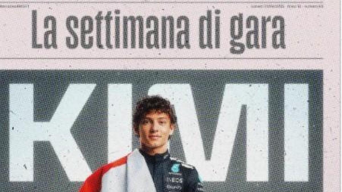 La Mercedes annuncia la prima di Antonelli a Monza con una locandina in stile... Gazzetta La Mercedes annuncia la prima di Antonelli a Monza con una locandina in stile... Gazzetta