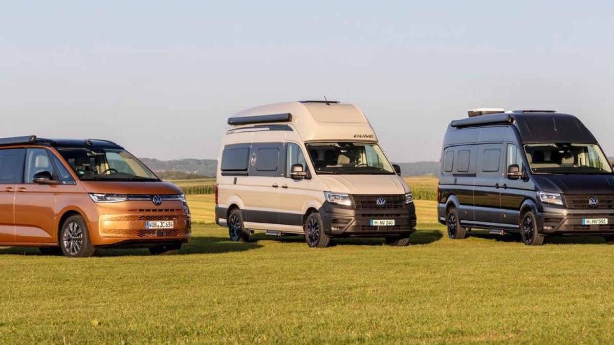 volkswagen il grand california protagonista al caravan salon