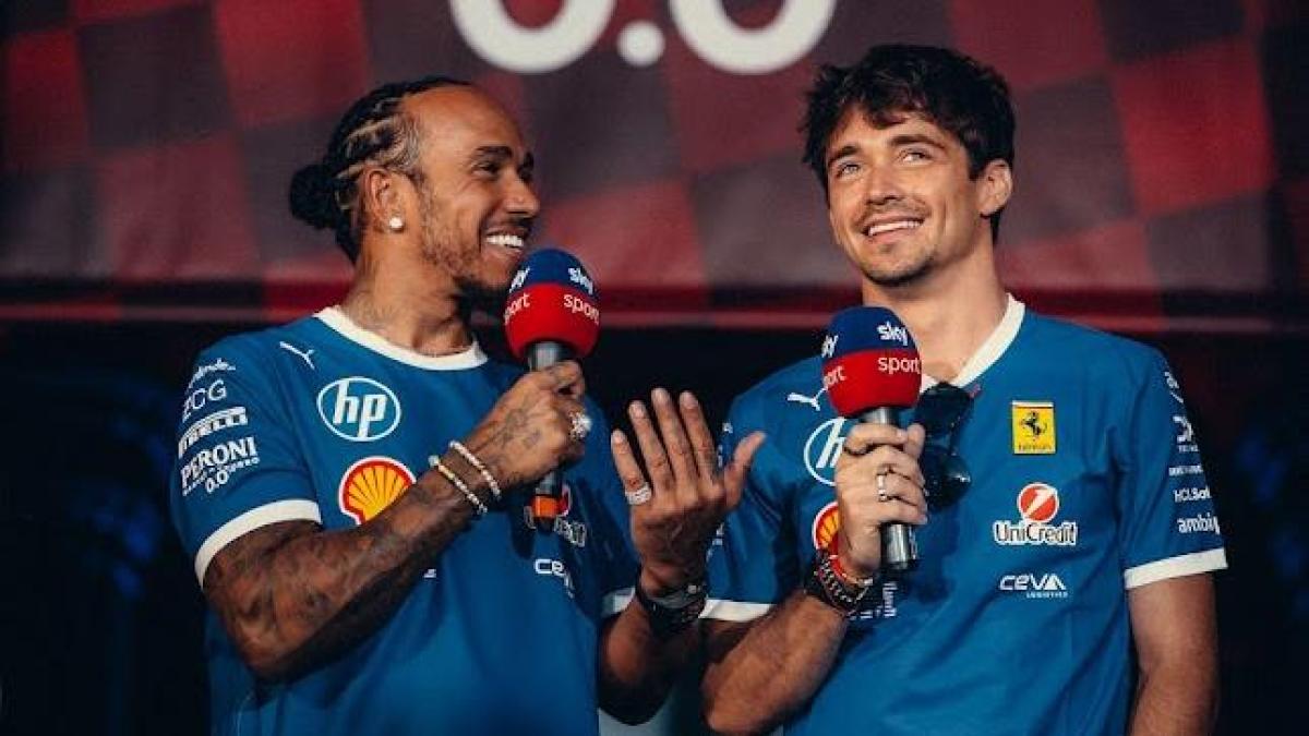 House of Peroni, festa Ferrari con Hamilton, Leclerc e tanti vip: "Monza è sempre speciale" House of Peroni, festa Ferrari con Hamilton, Leclerc e tanti vip: "Monza è sempre speciale"