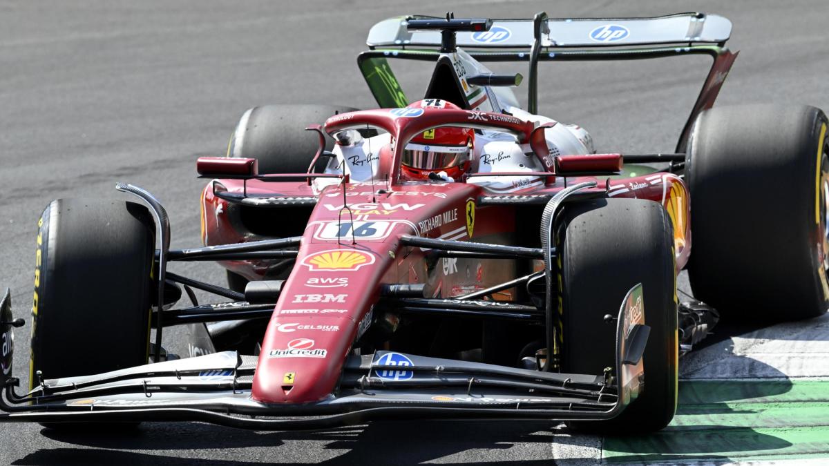 FP2 a Monza, la Ferrari sta bene: Leclerc 2° a 83 millesimi da Norris. Hamilton 5°, Antonelli subito fuori