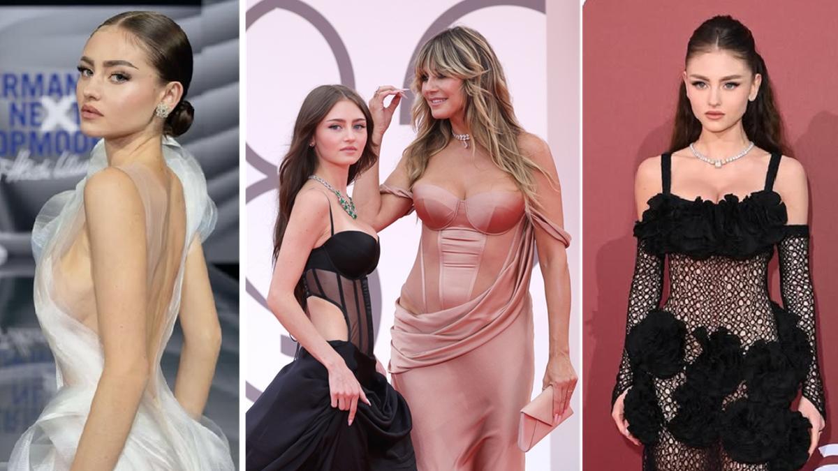 leni klum viso d angelo e fisico top segue le orme di mamma heidi
