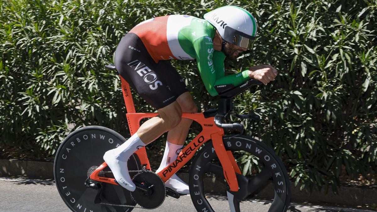 Vuelta, riecco il vero Ganna! Pippo vince la crono, Almeida recupera 10" a Vingegaard