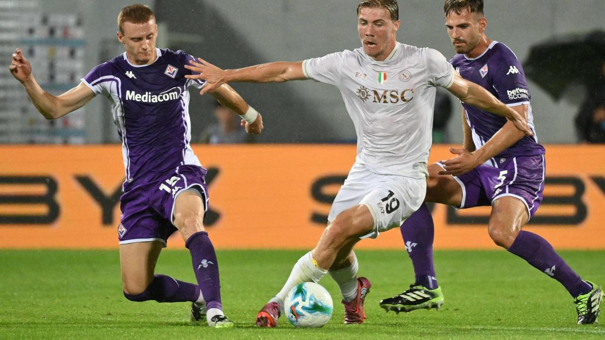 Fiorentina-Napoli, le pagelle: Hojlund, esordio da 7,5. Dzeko poco mobile: 4,5