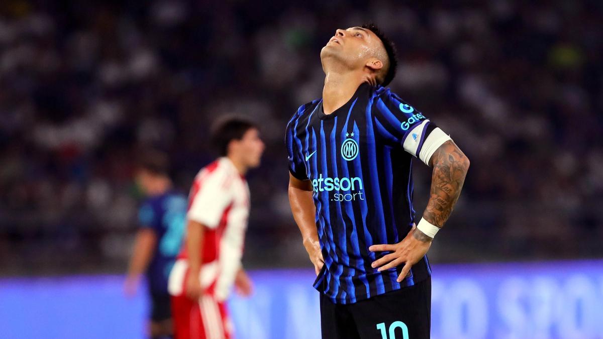 mal di schiena lautaro salta la rifinitura ed 232 in dubbio per l ajax