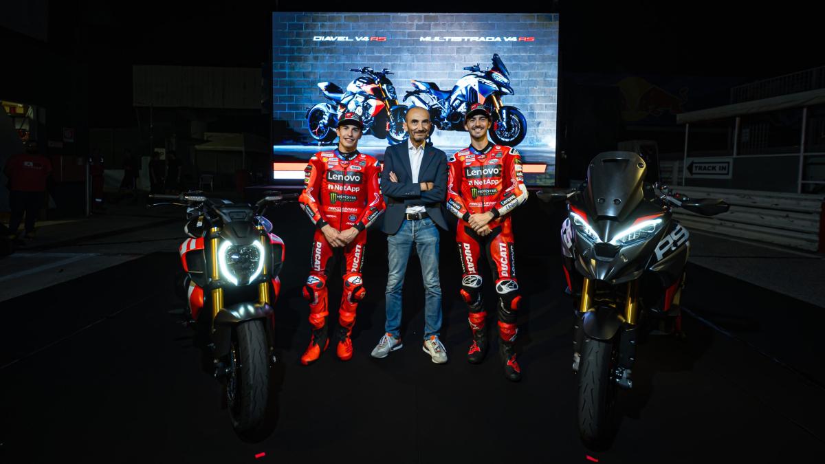 Diavel V4 RS e Multistrada V4 RS: Ducati con un cuore da MotoGP