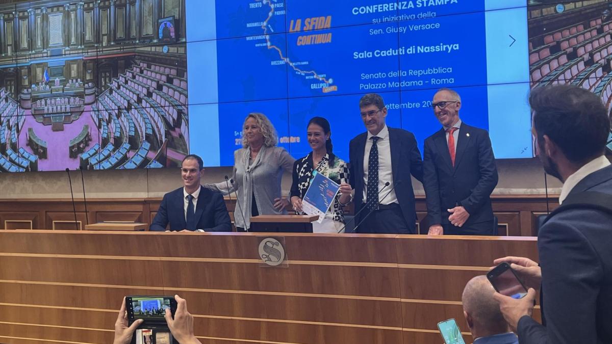 "Obiettivo tricolore": la grande staffetta ideata da Zanardi tocca 10 regioni italiane