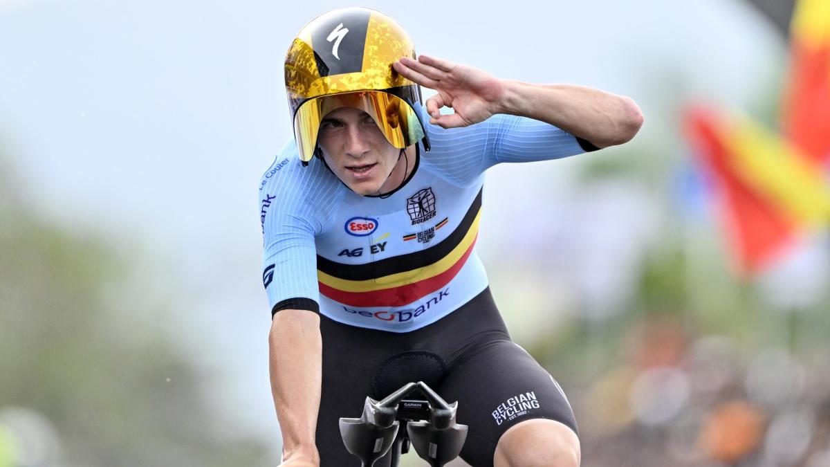 Evenepoel stravince la sfida con Pogacar: 3° oro di fila nella crono!