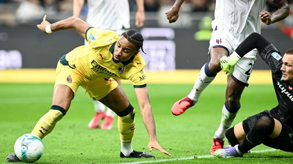 live alle 21 milan lecce allegri lancia nkunku camarda torna al meazza