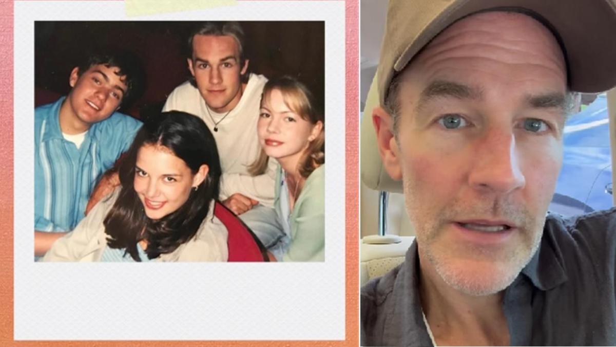 james van der beek assente alla reunion di dawson s creek ko per due virus