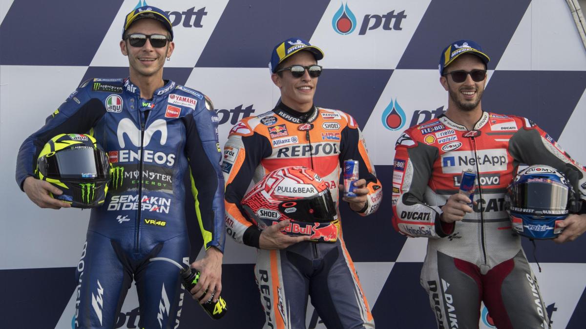 dovizioso ho corso con rossi e marquez vi spiego come sono fatti