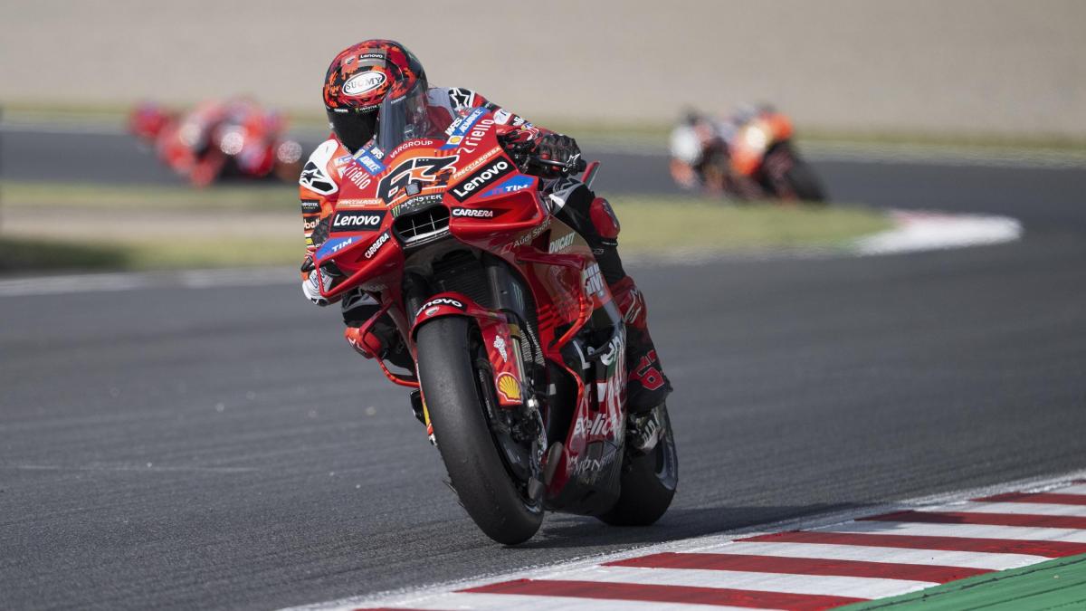 LIVE MotoGP Giappone: Bagnaia conserva la prima posizione. Marc Marquez 3°