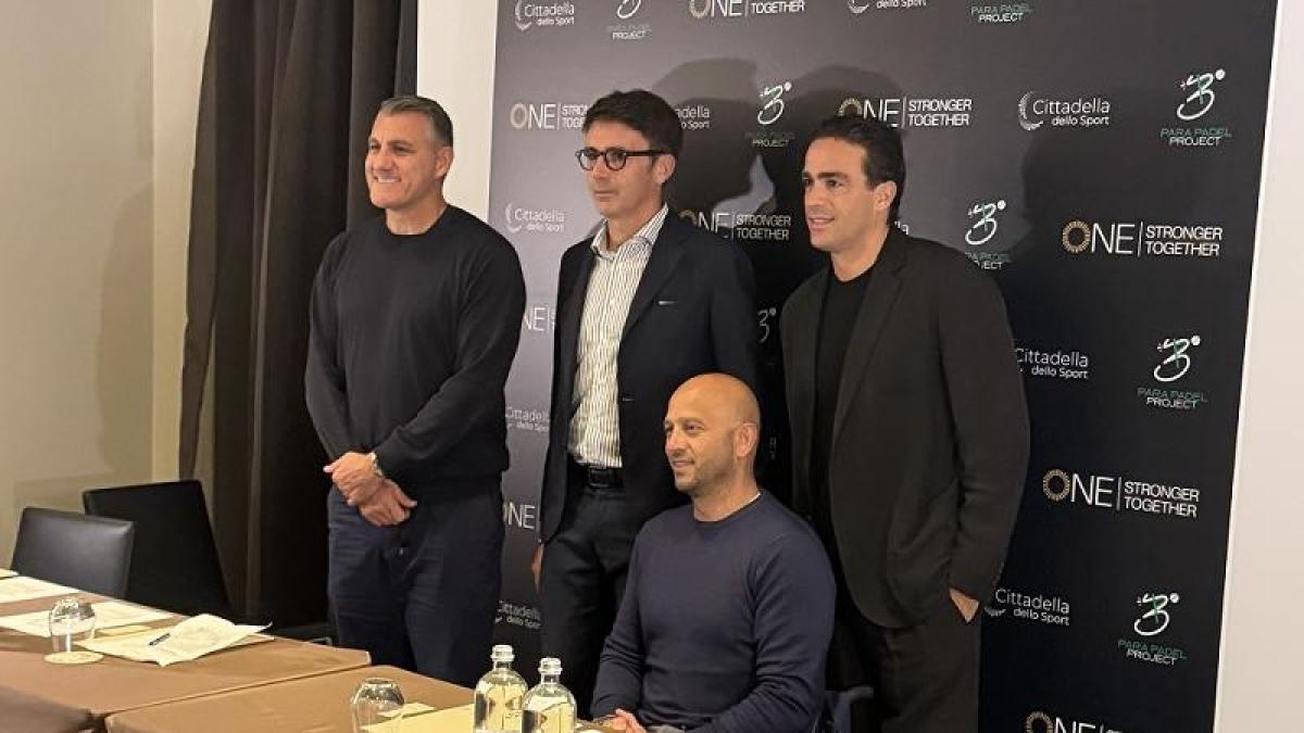 Nuova Cittadella dello Sport di Tortona: al via il 18 ottobre con un padel tra Totti, Vieri & co