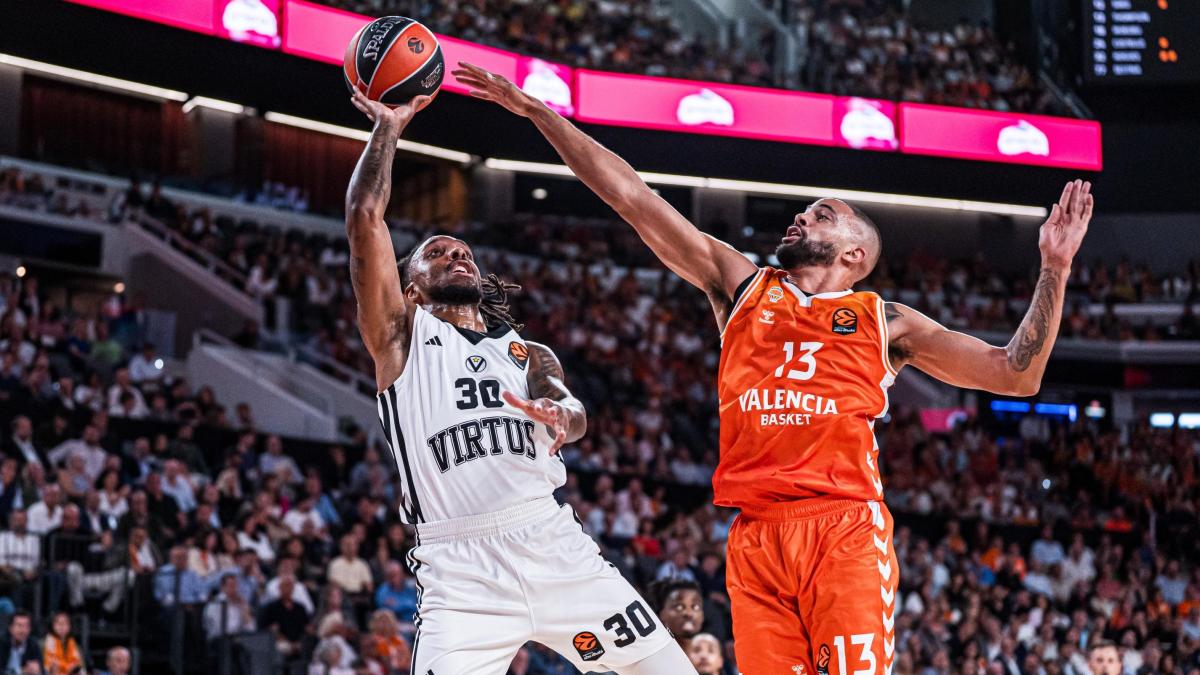 eurolega a valencia primo ko per la virtus decide il baby de larrea non basta morgan
