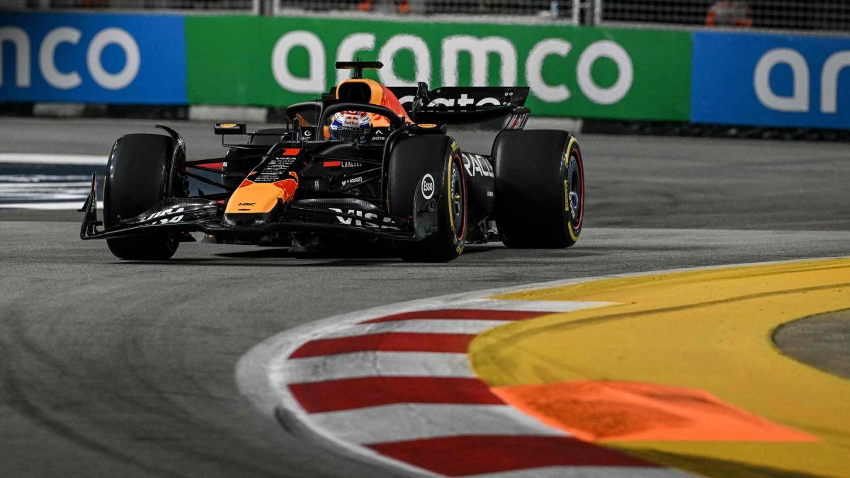 verstappen primo nelle libere 3 ma la mclaren 232 vicina male le ferrari hamilton 8176 a singapore