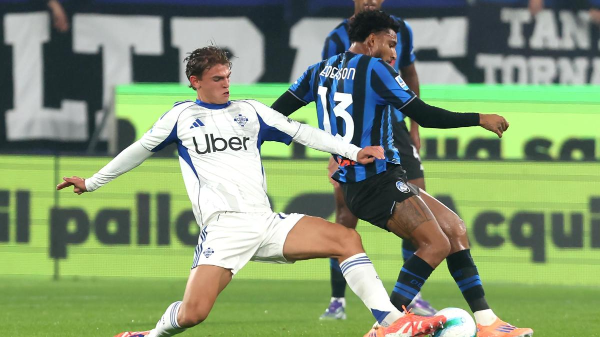 Lampo di Samardzic, risponde Perrone: tra Atalanta e Como è un bel pareggio