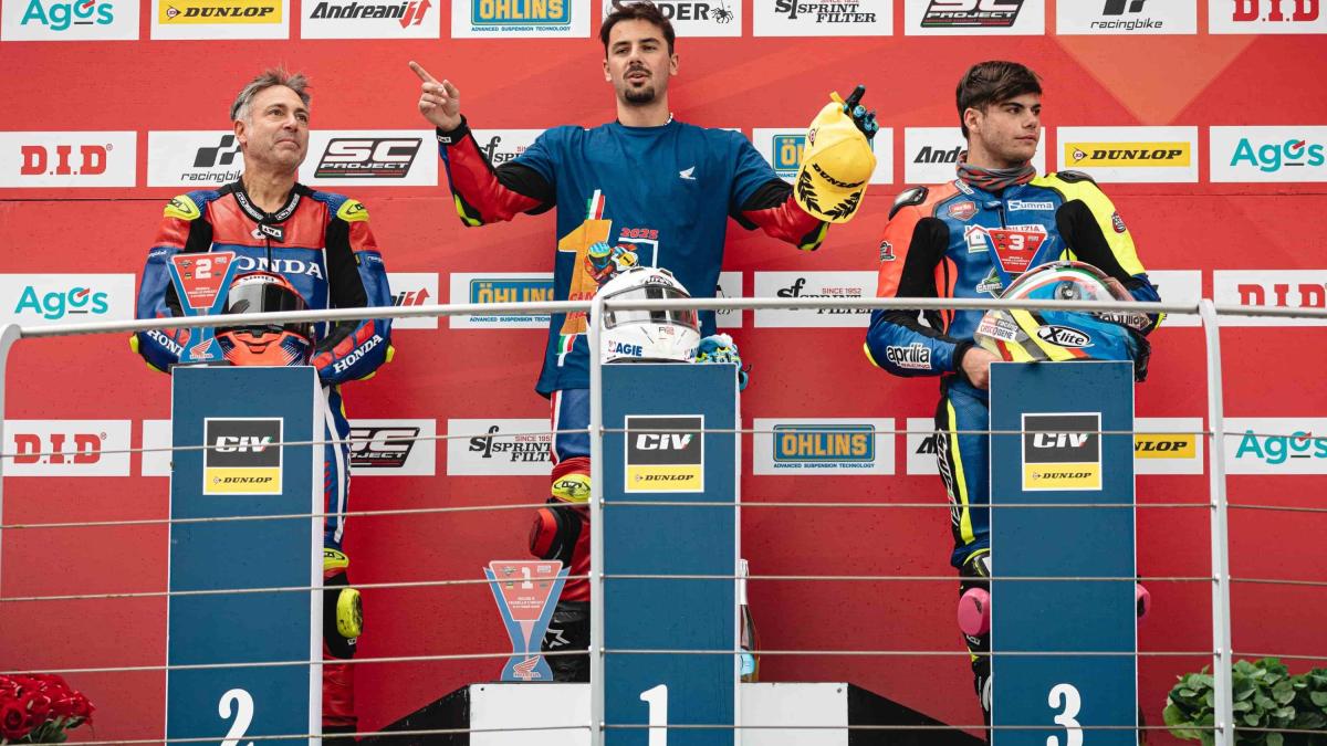 Pro Honda Cbr600RR Cup by Improve: Michel Agazzi vince il campionato
