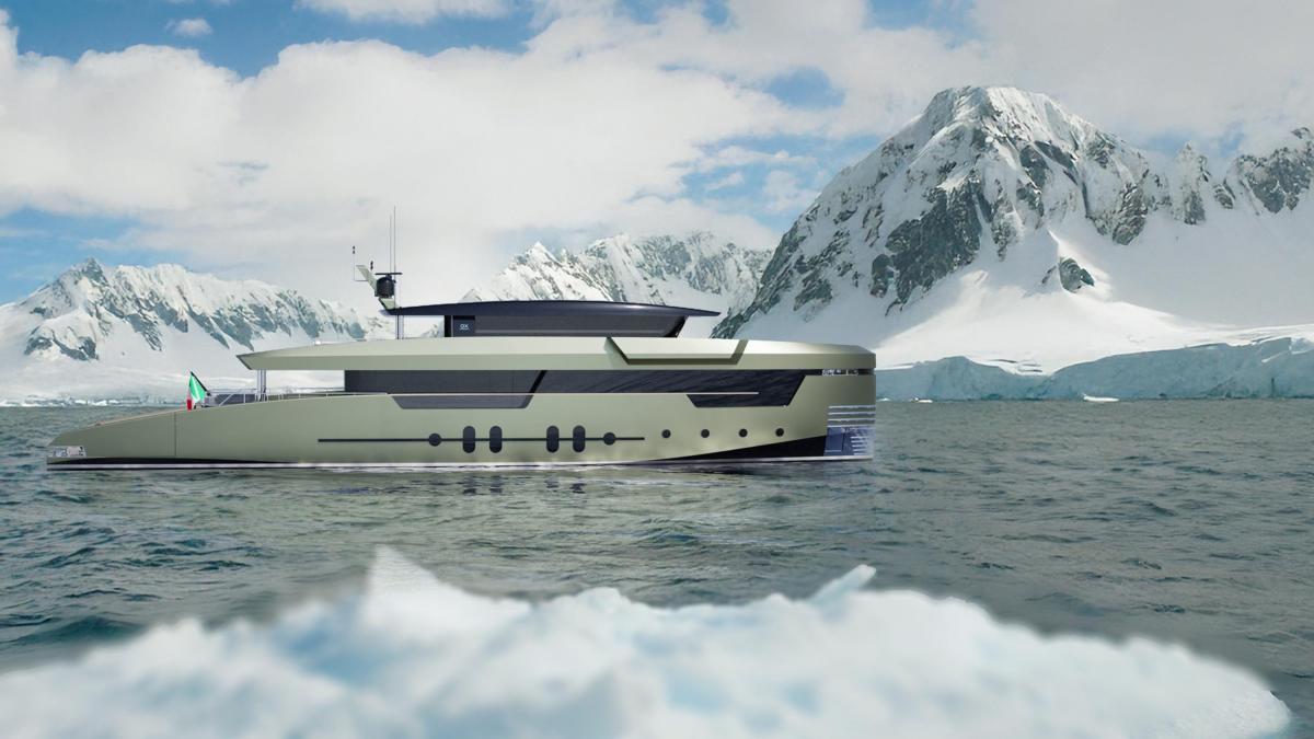 il superyacht ibrido da diecimila miglia di autonomia adatto anche all esplorazione polare
