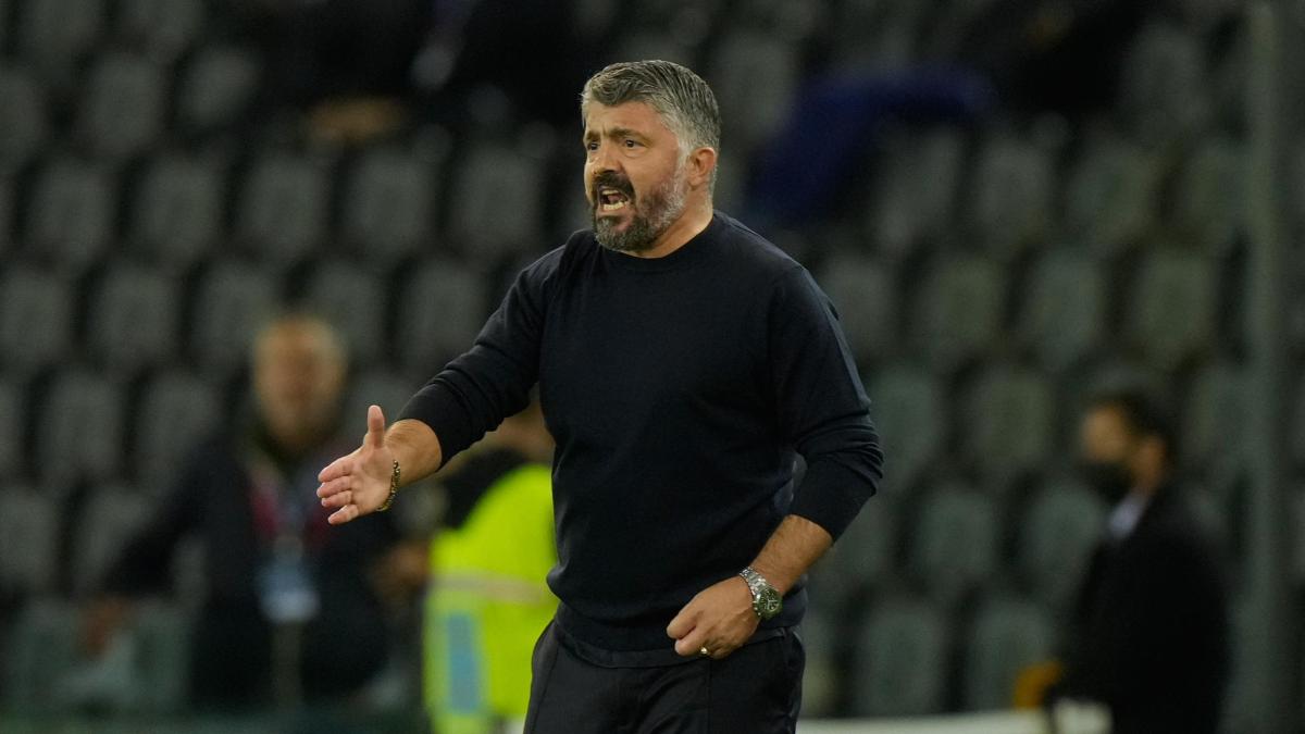 Gattuso: "Bravi, avevamo tutto da perdere. Playoff? Speriamo che Dio ce la mandi buona..." Gattuso: "Bravi, avevamo tutto da perdere. Playoff? Speriamo che Dio ce la mandi buona..."