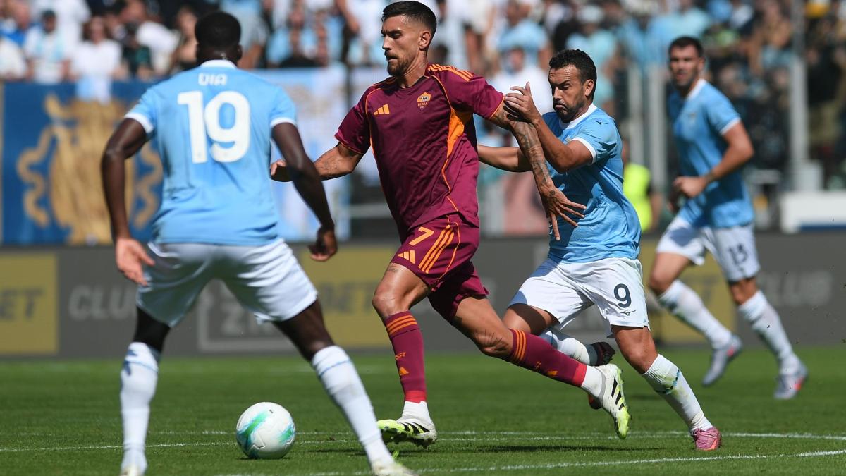 roma pellegrini corre verso il derby vuole esserci nella sfida pi249 attesa