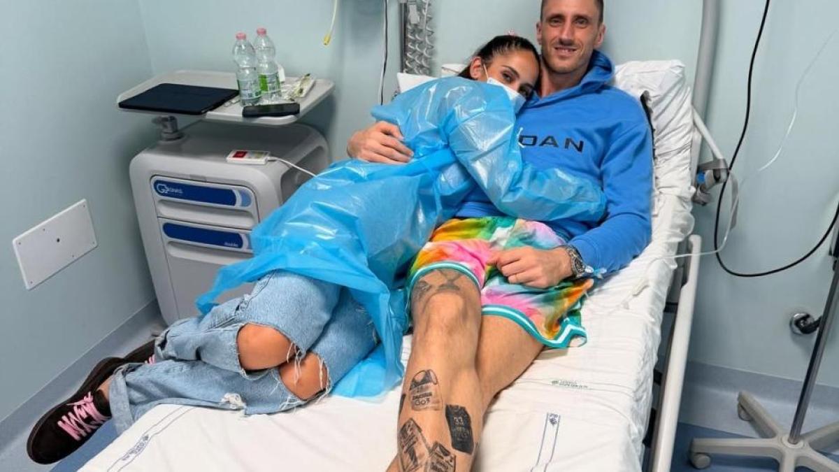 Il messaggio della moglie a Polonara: "Auguri! Non riuscivo a immaginarmi senza di te..."