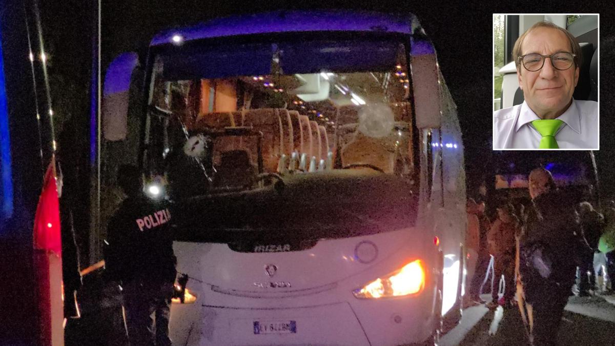 Rieti, indagini a tappeto: identificati 12 ultras, si cerca il Dna sul sasso che ha colpito l'autista