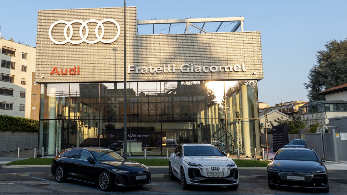 fratelli giacomel nuovo showroom audi a milano e un academy per i giovani