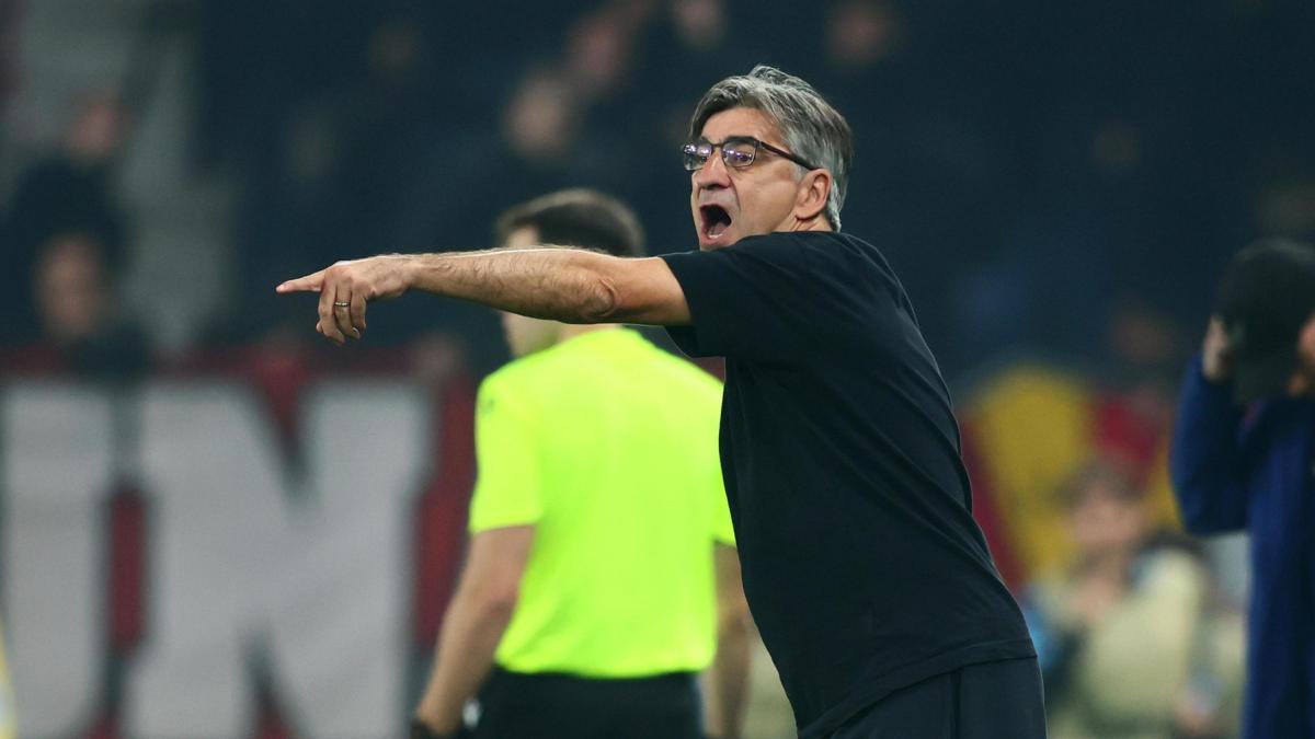 Juric non si scoraggia: "Triste, ma tra Slavia e Lazio abbiamo avuto 15 palle gol"