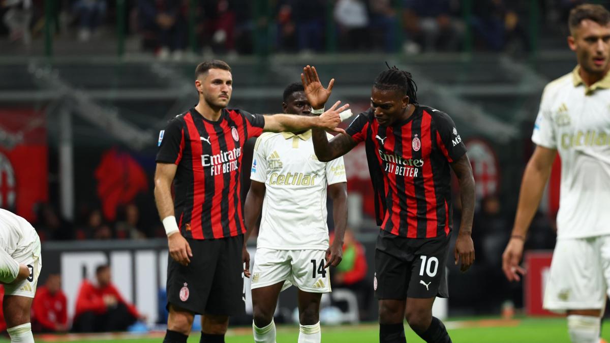 Sos Milan: Tomori, Leao e Gimenez in dubbio per la Roma. Allegri studia le alternative