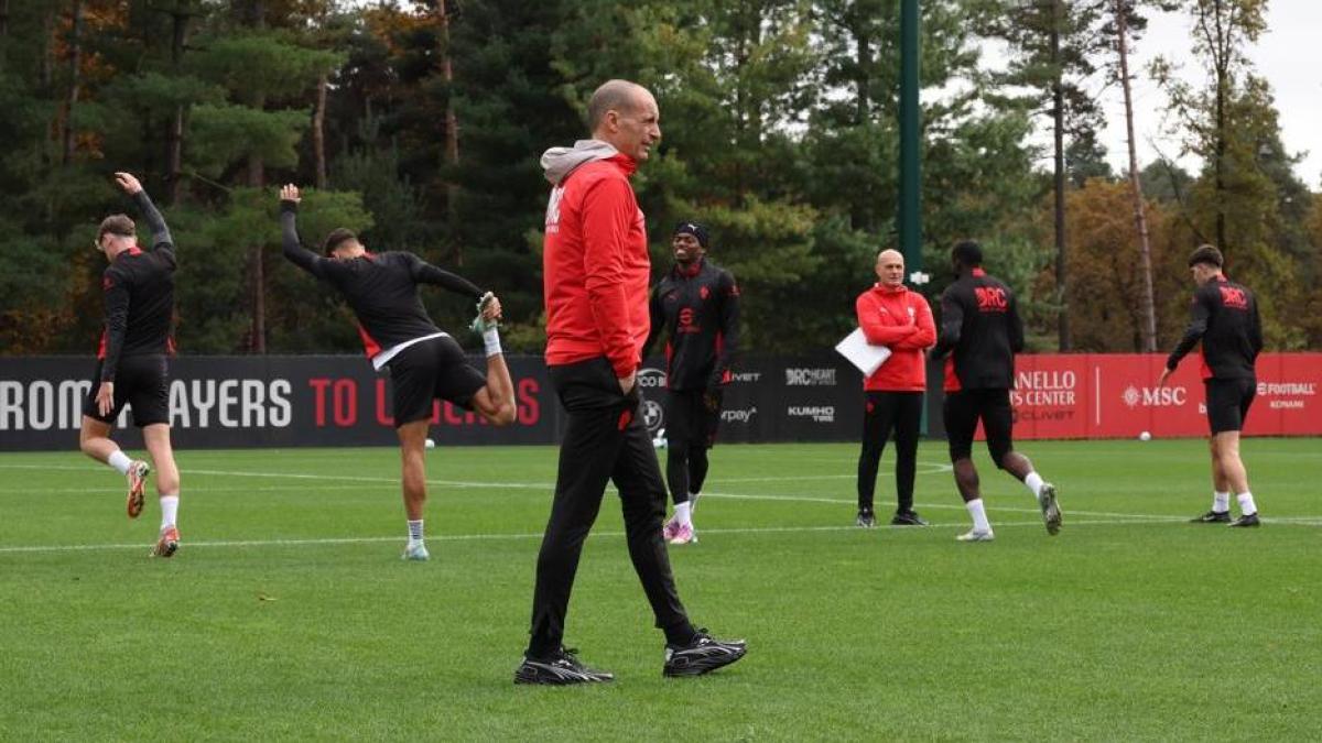 Milan, Allegri: "Leao e Nkunku? Curioso anch Milan, Allegri: "Leao e Nkunku? Curioso anch