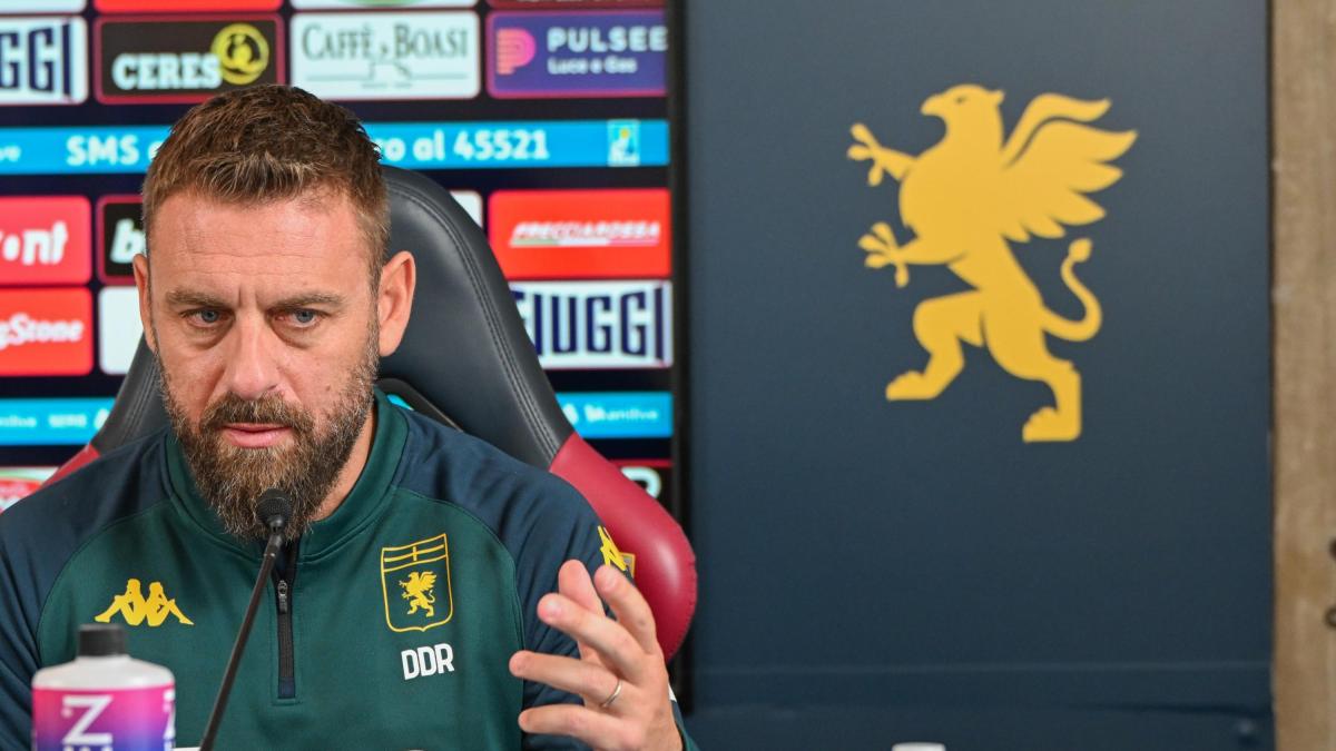 de rossi a genova la sfida e la citt224 giuste per un uomo speciale