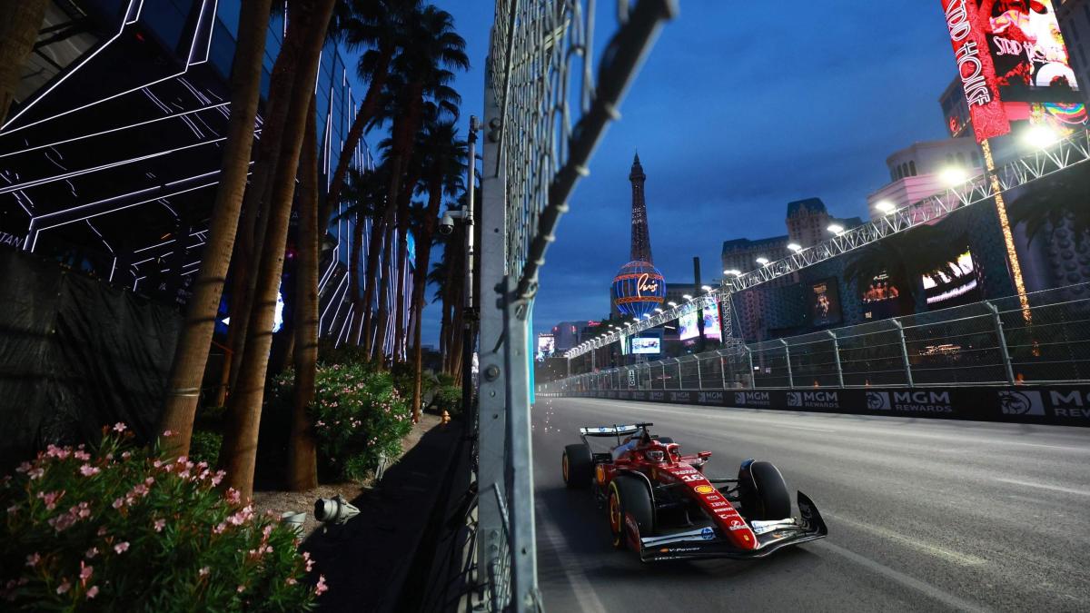 GP Las Vegas, FP1: comanda la Ferrari di Leclerc. Verstappen 4°, McLaren in ritardo