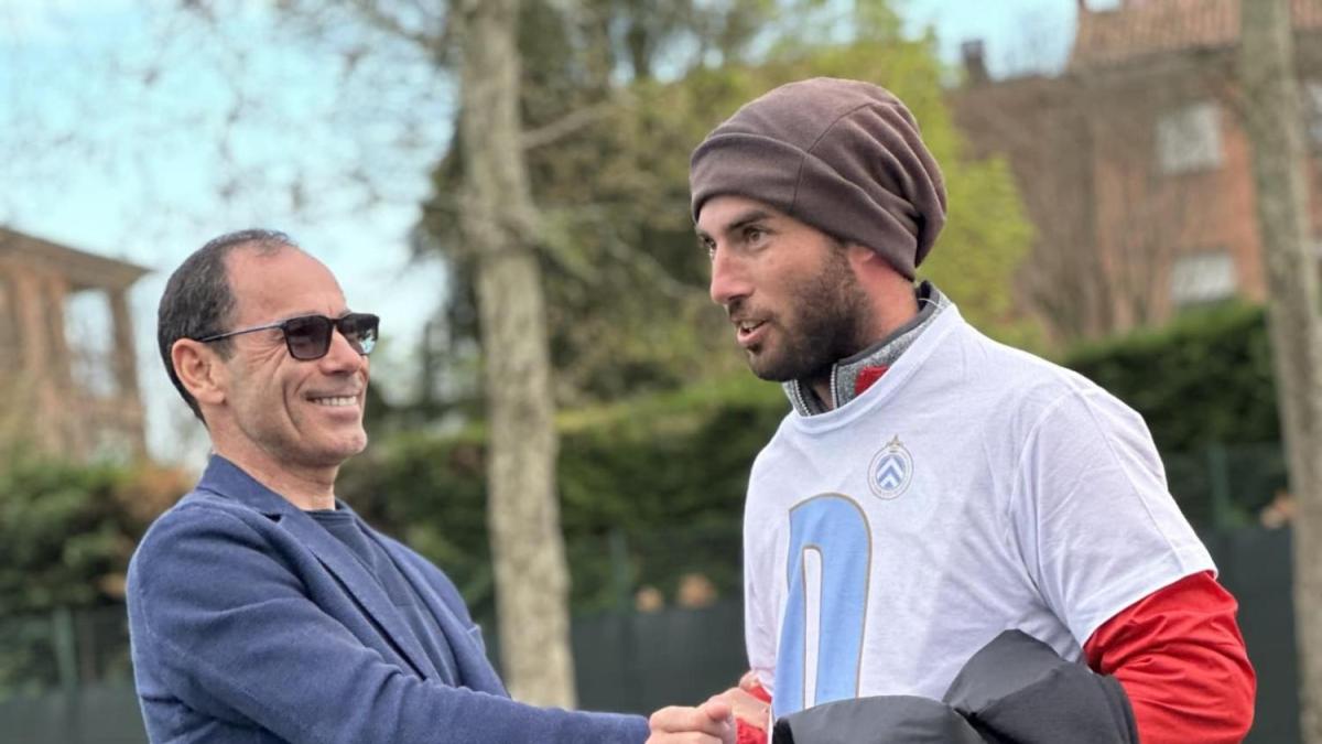 Cassani show col Carpi: "Pedalare come papà?Faticoso, meglio allenare. E due anni fa ero in Eccellenza..."