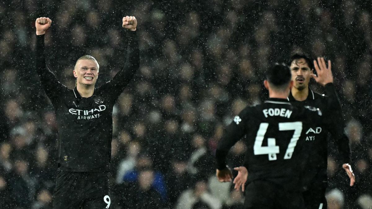 Folle 5-4 del City in casa del Fulham: Haaland già a quota 100 gol in Premier